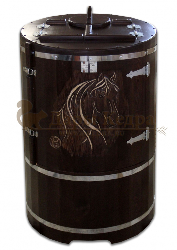 Кедровая бочка (фитобочка) «В сосновом бору» Кедровая бочка (фитобочка) «В сосновом бору»